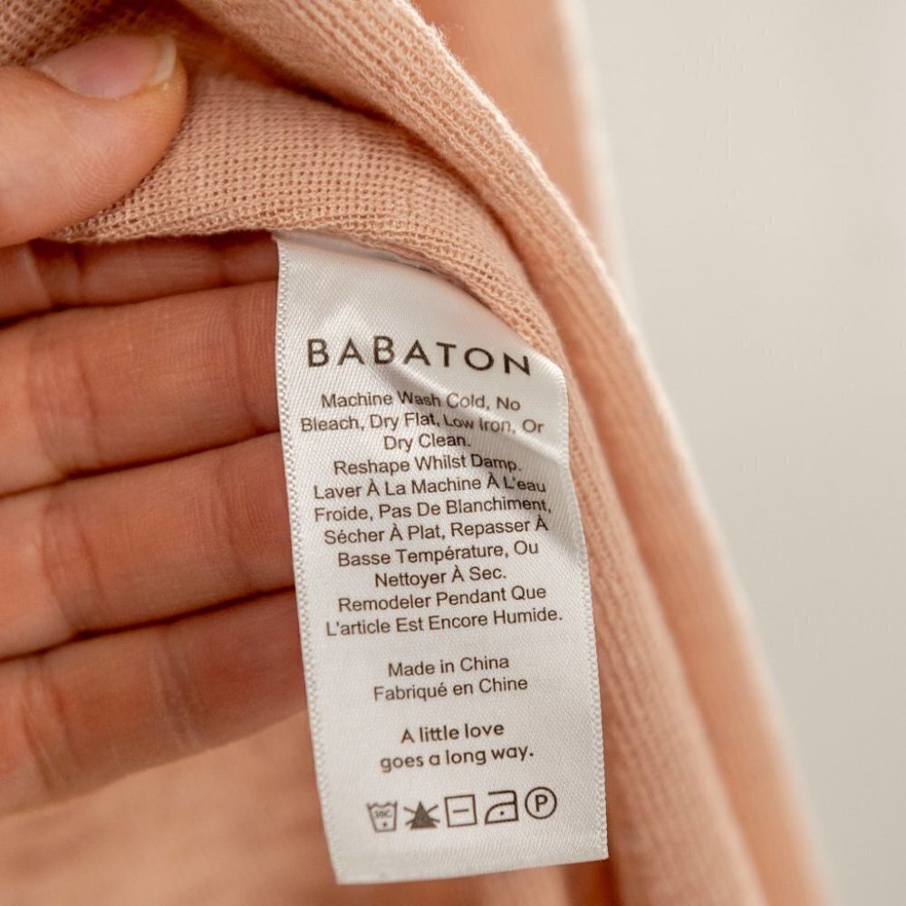 Aritzia  Babaton Lance Cardigan | Light Peach XXS - Picture 9 of 10